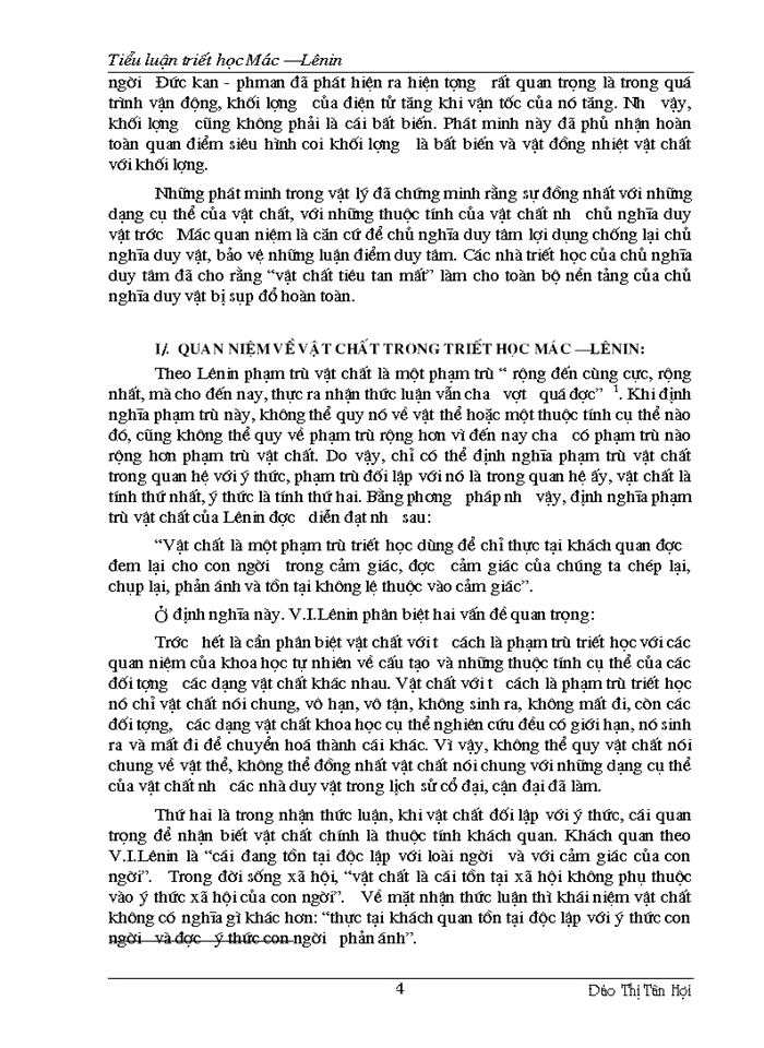 image for page Triết mác Tiểu luận triết học Mác Lênin