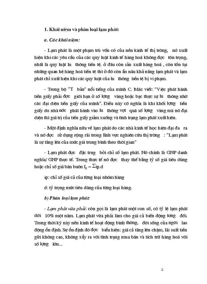 image for page Lạm phát và biện pháp khắc phục ở Việt Nam