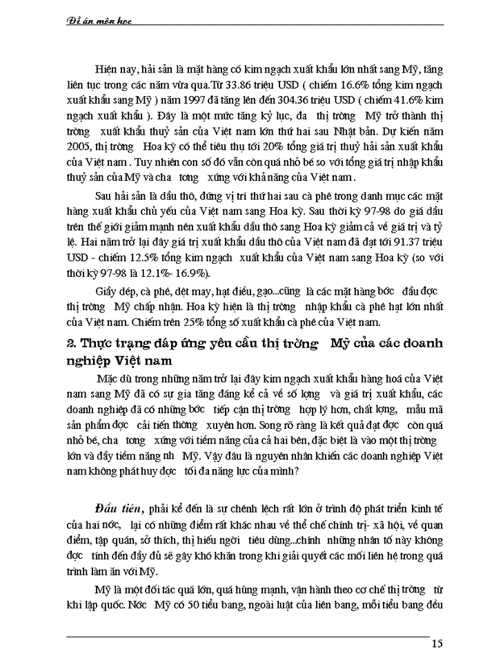 image for page Về thị trường Mỹ và triển vọng Xuất khẩu Hàng hóa của Việt Nam sang thị trường Mỹ