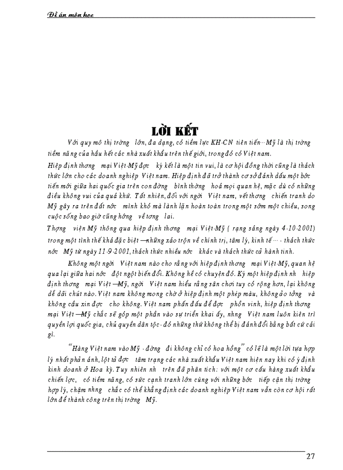 image for page Về thị trường Mỹ và triển vọng Xuất khẩu Hàng hóa của Việt Nam sang thị trường Mỹ