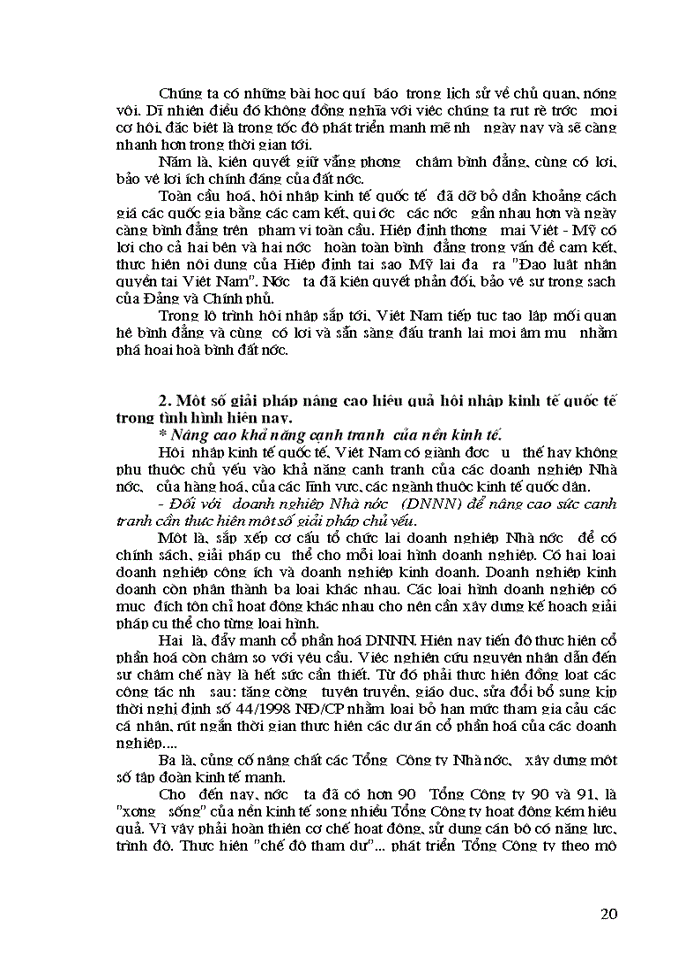 image for page Một số vấn đề lý luận về hội nhập kinh tế quốc tế