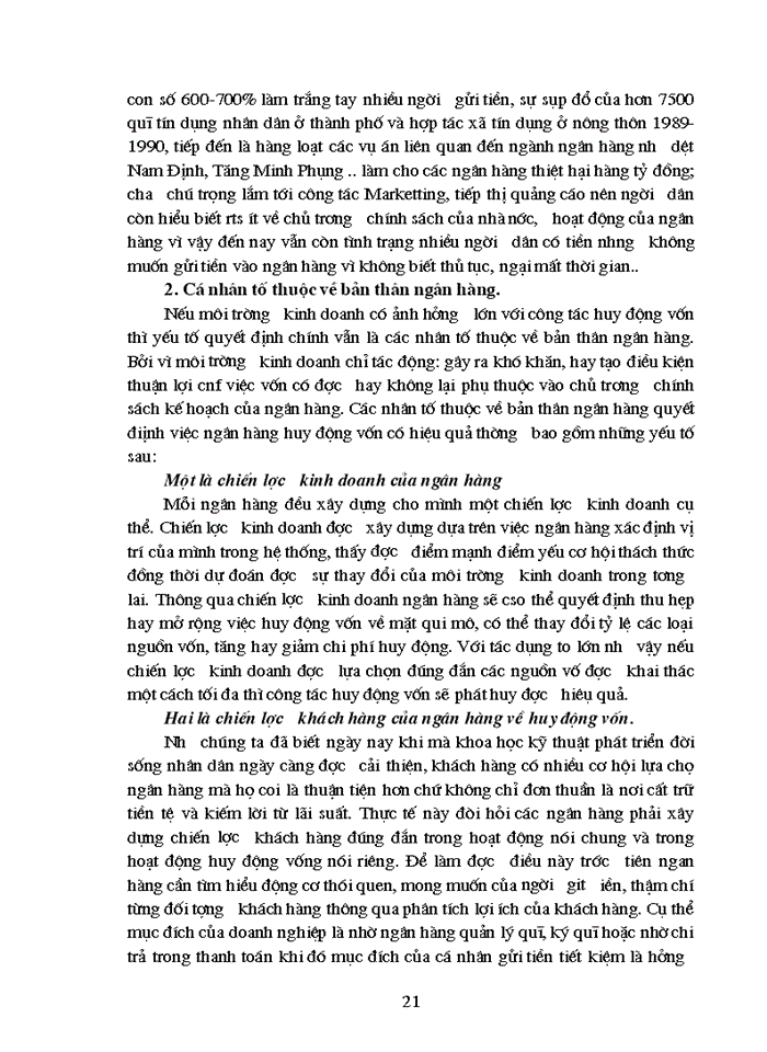 image for page Nghiệp vụ huy động vốn của Ngân hàng Thương mại