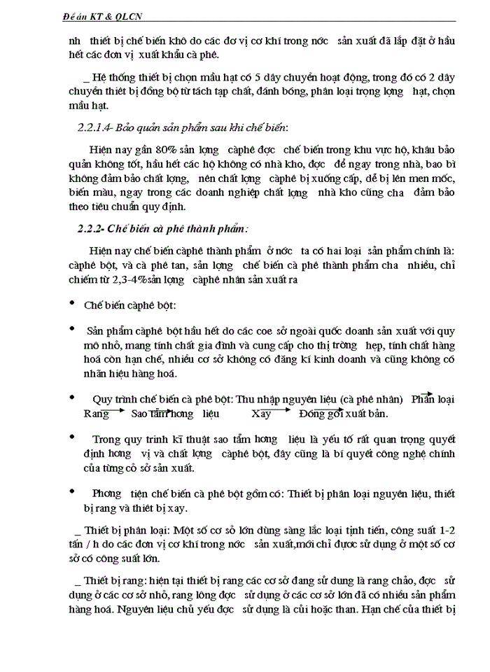 image for page Phát triển Công nghiệp chế biến ở Việt Nam nhằm tăng sức cạnh tranh của cà phê Xuất khẩu