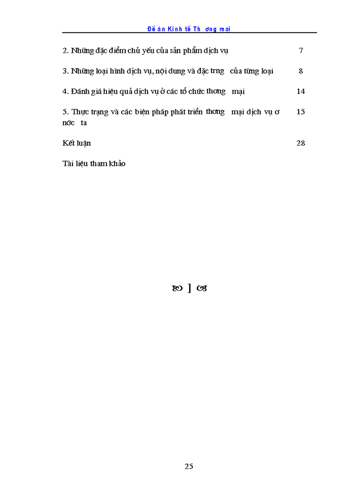 image for page Dịch vụ Thương mại và các biện pháp phát triển Thương mại dịch vụ