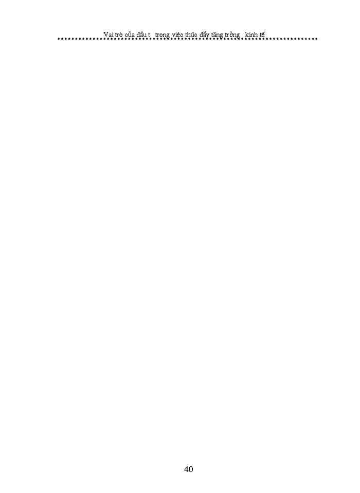 image for page Vai trò của đầu tư trong việc thúc đẩy tăng trưởng kinh tế