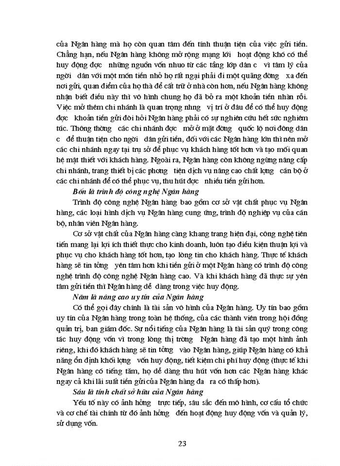 image for page Nghiệp vụ huy động vốn của Ngân hàng Thương mại