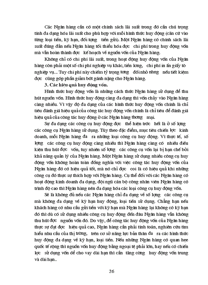 image for page Nghiệp vụ huy động vốn của Ngân hàng Thương mại