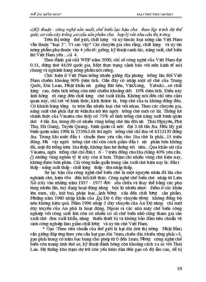 image for page Biện pháp nâng cao khả năng cạnh tranh của nông sản Việt Nam trong quá trình hội nhập