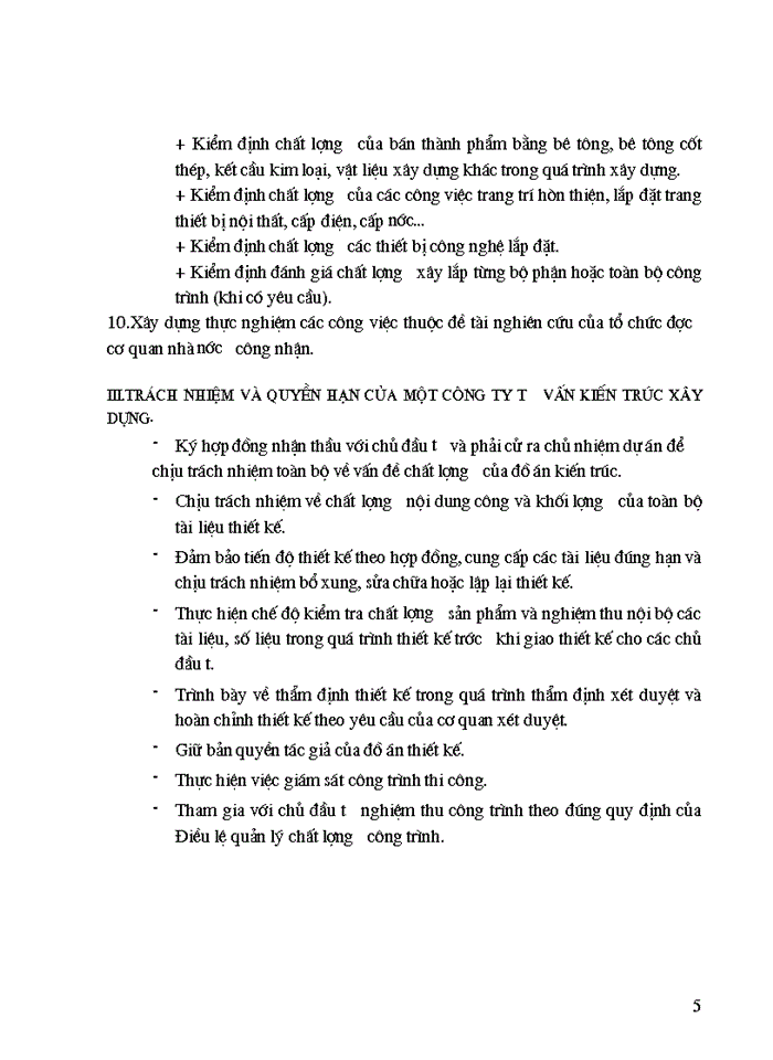 image for page Cơ cấu chức năng nhiệm vụ và trách nhiệm của một tổ chức tư vấn thiết kế