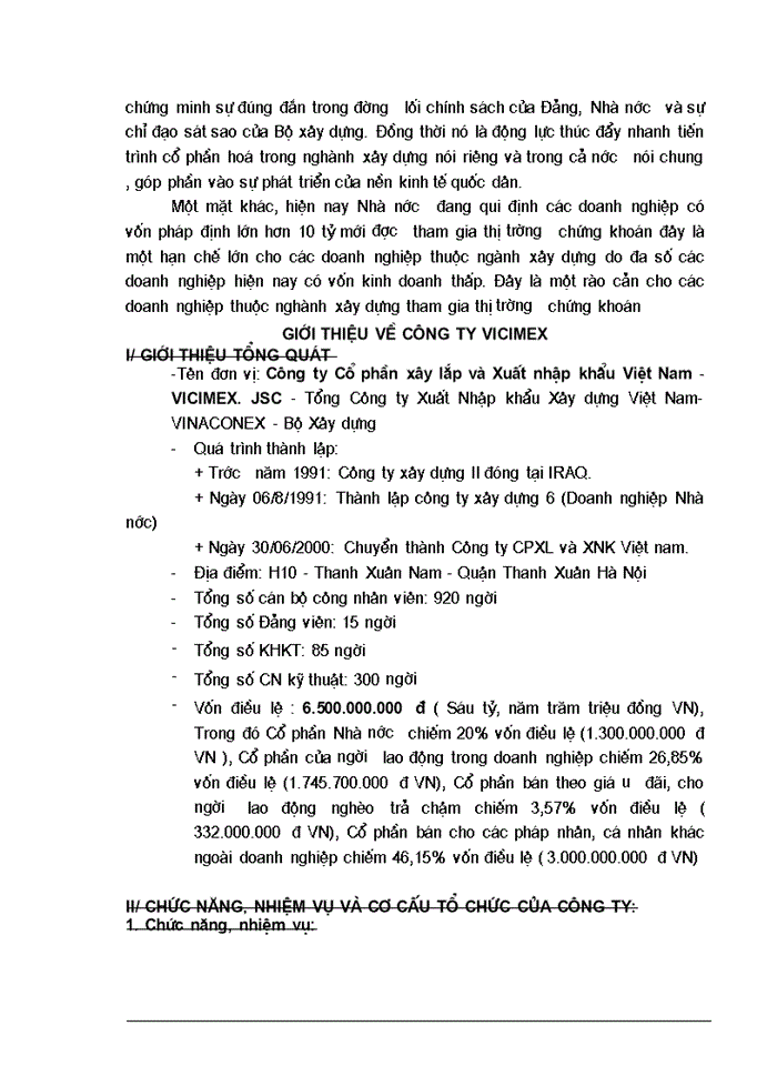 image for page Phân tích thực trạng hoạt động của Công ty cổ phần Xây lắp và Xuất nhập khẩu Việt Nam