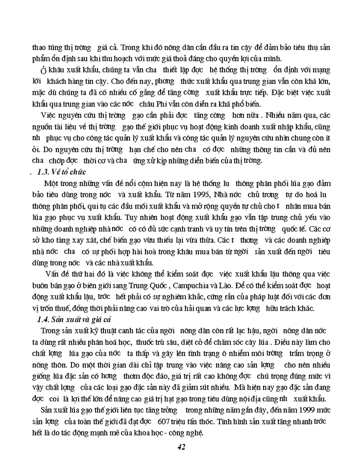 image for page THS Đánh giá về sản xuất và Xuất khẩu lúa gạo của Việt Nam trong giai đoạn 1989 đến nay