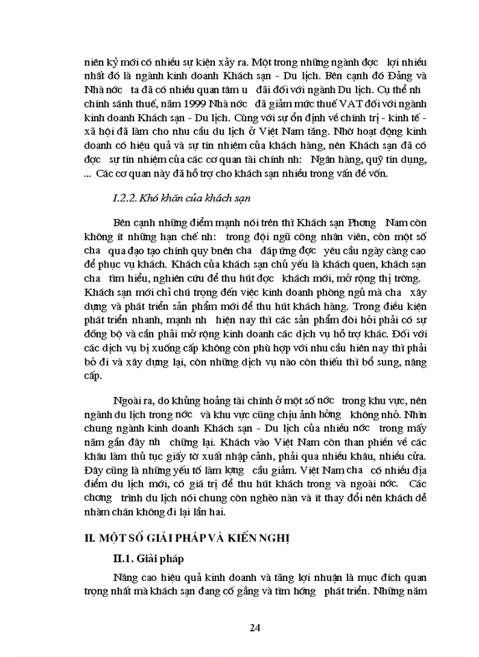 image for page Một số Giải pháp nhằm nâng cao lợi nhuận của Khách sạn Phương Nam