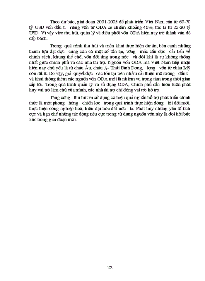image for page Một số Giải pháp nhằm tăng cường công tác quản lý và sử dụng nguồn Hỗ trợ phát triển chính thức ODA ở Việt Nam trong giai đoạn hiện nay