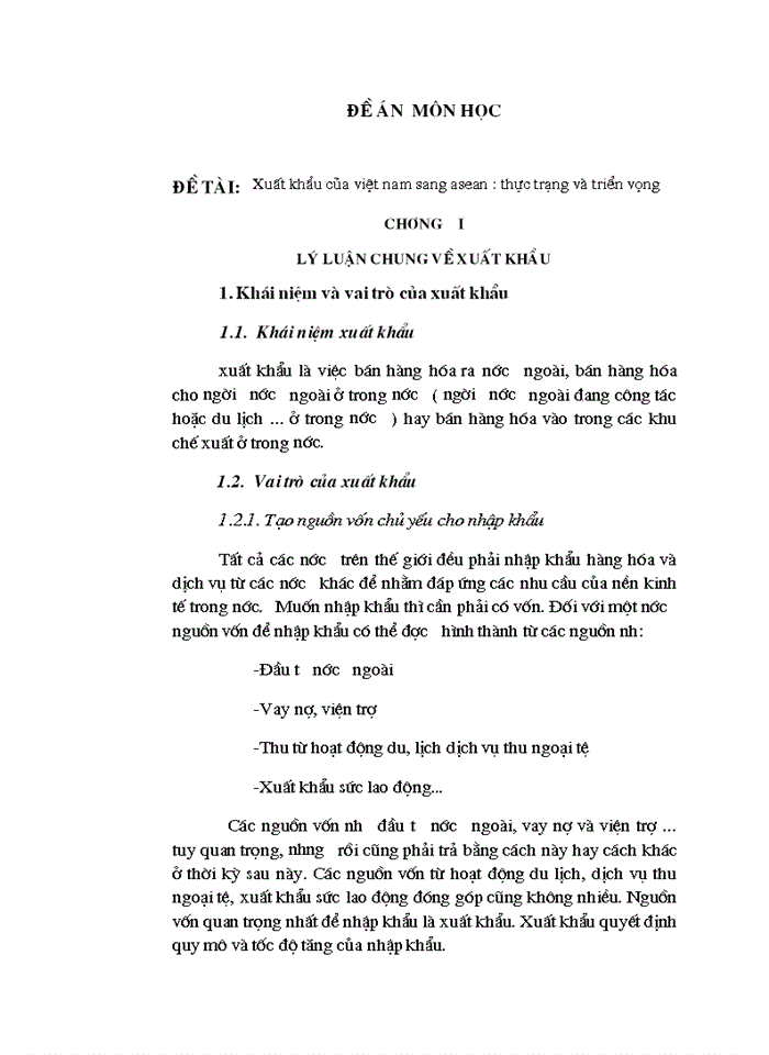 image for page Xuất khẩu của Việt Nam sang asean thực trạng và triển vọng