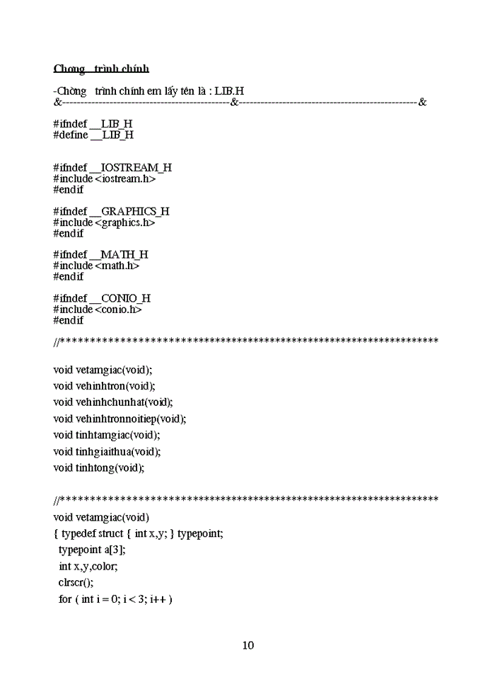 image for page Nêu cách Xây dựng các hàm trong C minh hoạ và hướng dẫn người sử dụng các hàm trước khi dùng