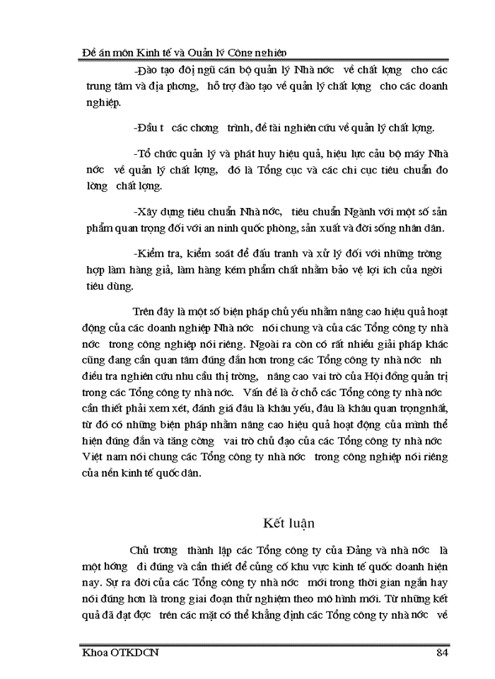 image for page Đánh giá hiệu quả hoạt động của cáC tổng Công ty nhà nước trong Công nghiệp thời gian qua