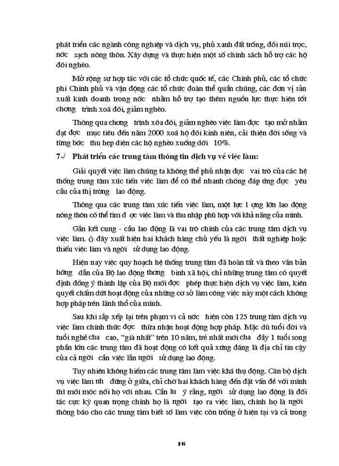 image for page Những vấn đề cơ bản về việc làm và ảnh hưởng của việc làm ở Nông thôn tới phát triển kinh tế Xã hội nước ta