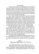 Quản lý phân tích Chi phí sản xuất và tính Giá thành sản phẩm ở Công ty sản xuất - Xuất nhập khẩu Đầu tư