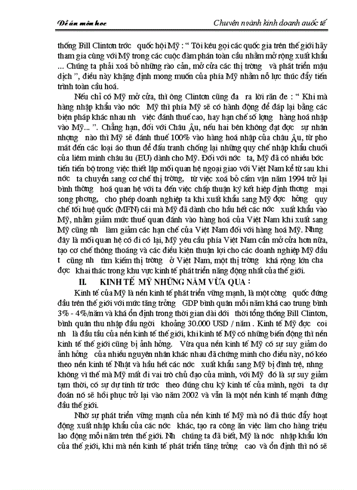 image for page Tìm hiểu thị trường Mỹ và Một số gợi ý đối với các Doanh nghiệp Xuất khẩu của Việt Nam