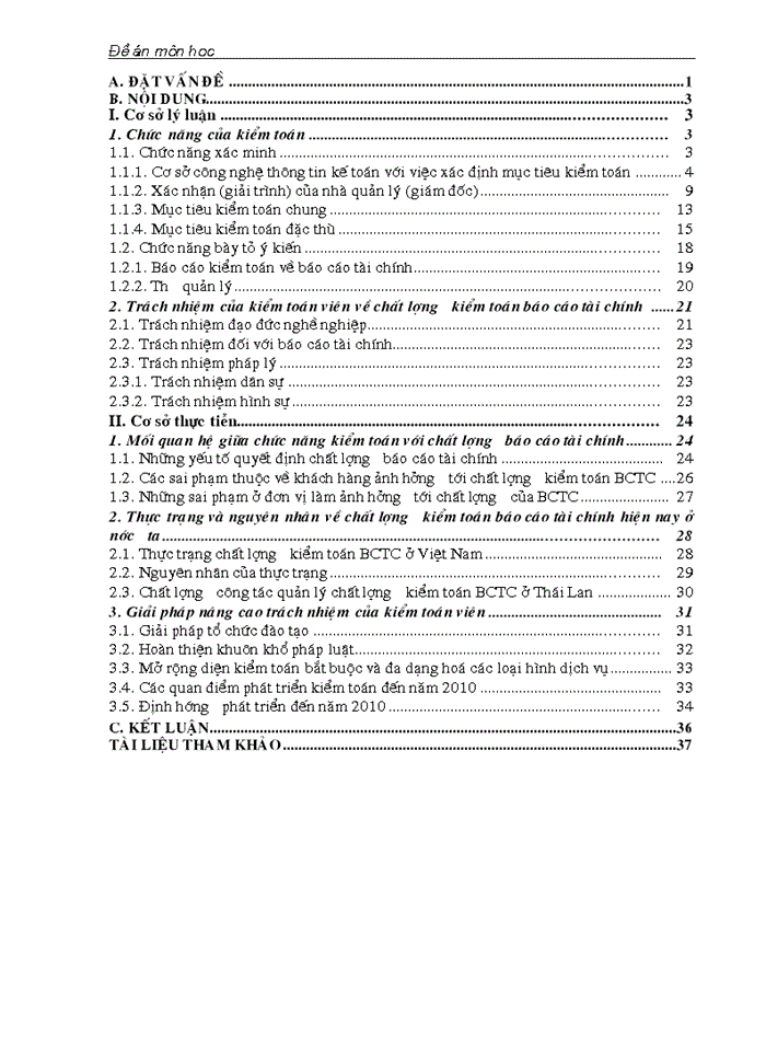 image for page Mối quan hệ giữa chức năng kiển toán với trách nhiệm của kiển toán viên về chất lượng Kiểm toán Báo cáo tài chính