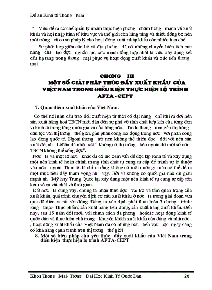 image for page Thúc đẩy Xuất khẩu Hàng hóa của Việt Nam trong điều kiện thực hiện lộ trình AFTA-CEPT