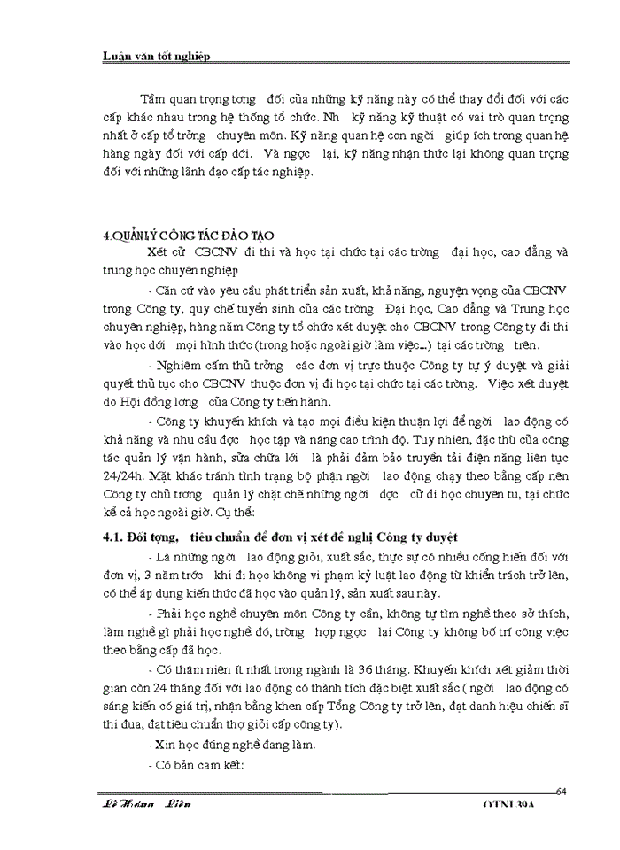 image for page Một số Giải pháp nâng cao hiệu quả của công tác đào tạo và phát triển nguồn nhân lực ở Công ty Truyền tải Điện