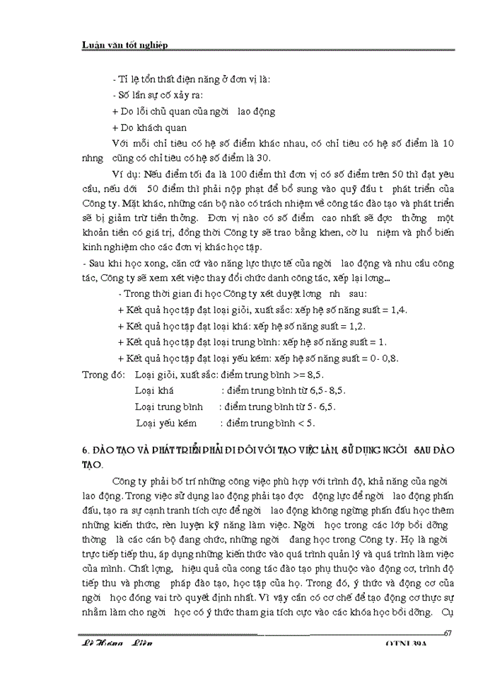 image for page Một số Giải pháp nâng cao hiệu quả của công tác đào tạo và phát triển nguồn nhân lực ở Công ty Truyền tải Điện
