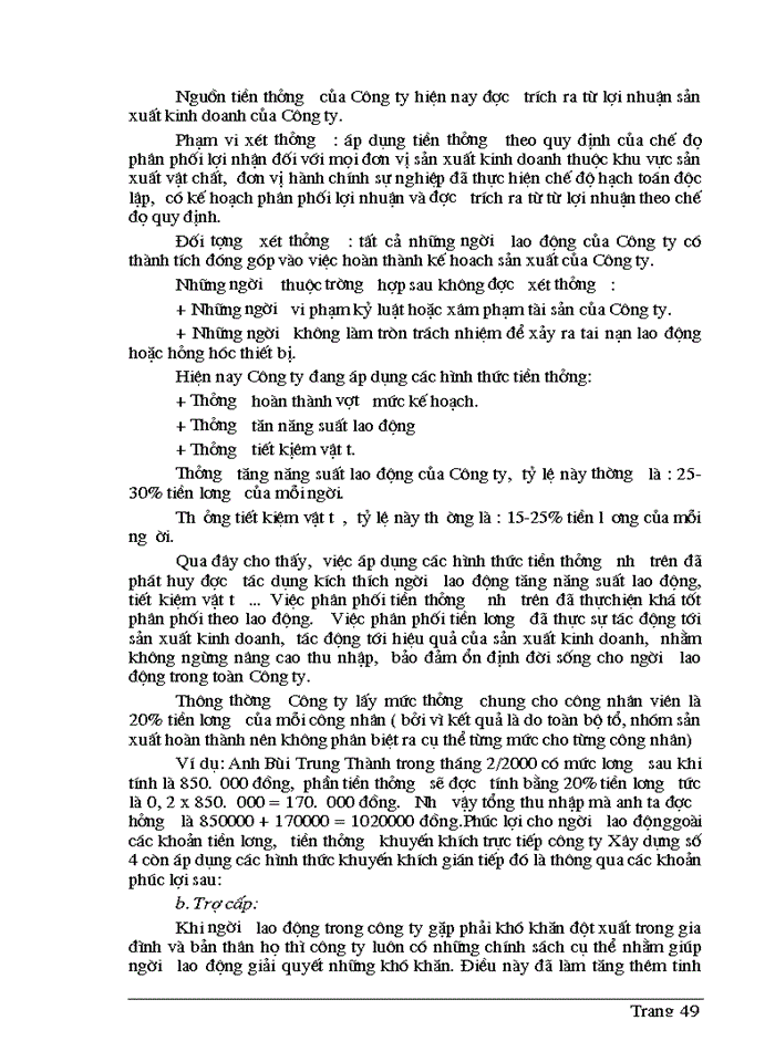 image for page Một số Giải pháp nhằm nâng cao hiệu quả công tác tạo động lực cho người lao động tại Công ty Xây dựng số 4