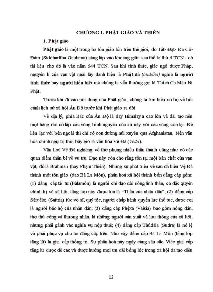 image for page Vài nét về thiền Phật giáo ở Việt Nam và vai trò của nó trong Xã hội hiện đại