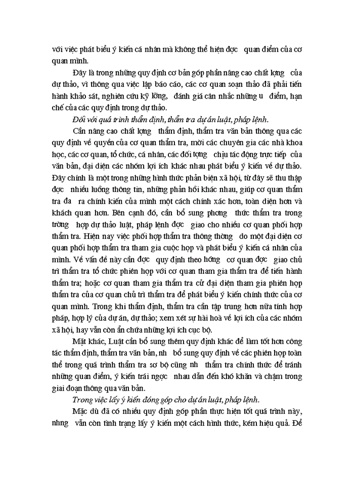 image for page Nâng cao chất lương hoạt động ban hành luật pháp lệnh ở Việt Nam hiện nay