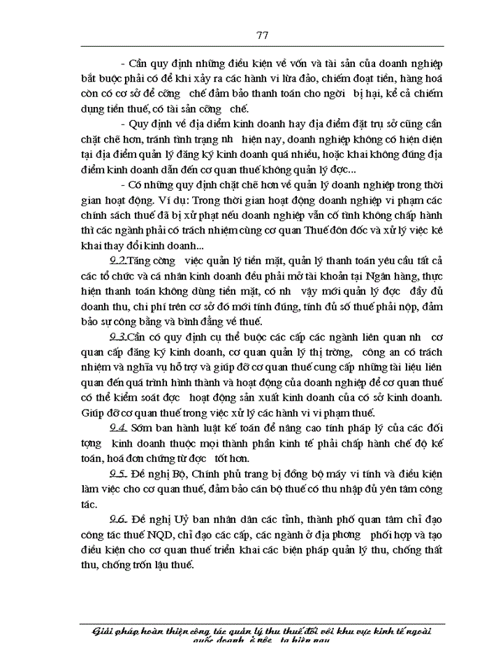 image for page THS Giải pháp hoàn thiện công tác quản lý thu thuế đối với khu vực kinh tế ngoài quốc doanh ở nước ta hiện nay