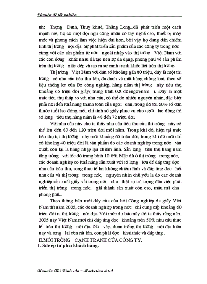 image for page Một số Giải pháp Marketing nhằm nâng cao khả năng cạnh tranh cho sản phẩm giầy vải trên thị trường nội địa của Công ty giầy Thượng Đình