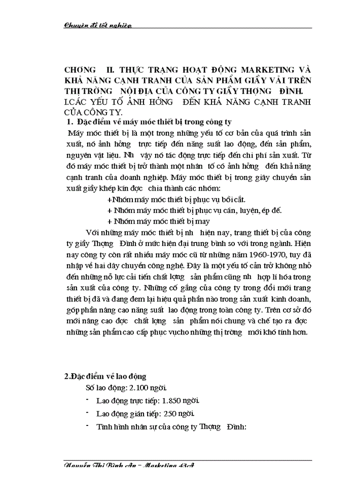 image for page Một số Giải pháp Marketing nhằm nâng cao khả năng cạnh tranh cho sản phẩm giầy vải trên thị trường nội địa của Công ty giầy Thượng Đình