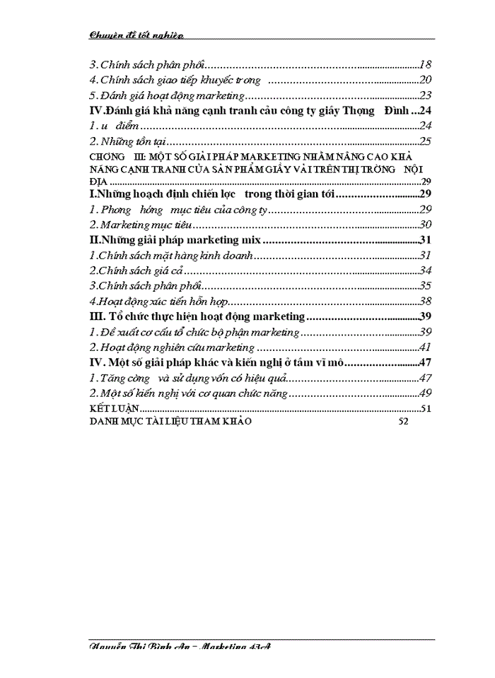 image for page Một số Giải pháp Marketing nhằm nâng cao khả năng cạnh tranh cho sản phẩm giầy vải trên thị trường nội địa của Công ty giầy Thượng Đình