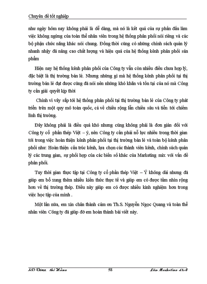 image for page Một số Giải pháp nhằm nâng cao hiệu quả hoạt động của kênh phân phối tại thị trường bán lẻ của Công ty cổ phần thép Việt Ý
