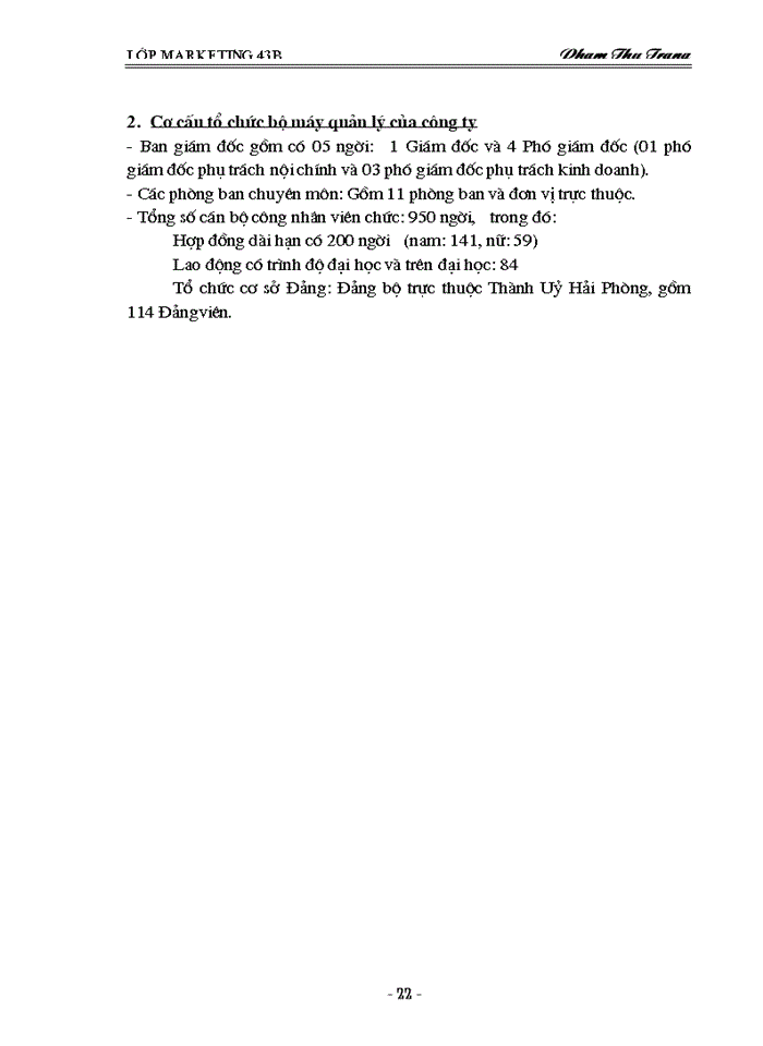 image for page Thực trạng khai thác thị trường xe máy của Công ty TRADIMEXCO Hải Phòng