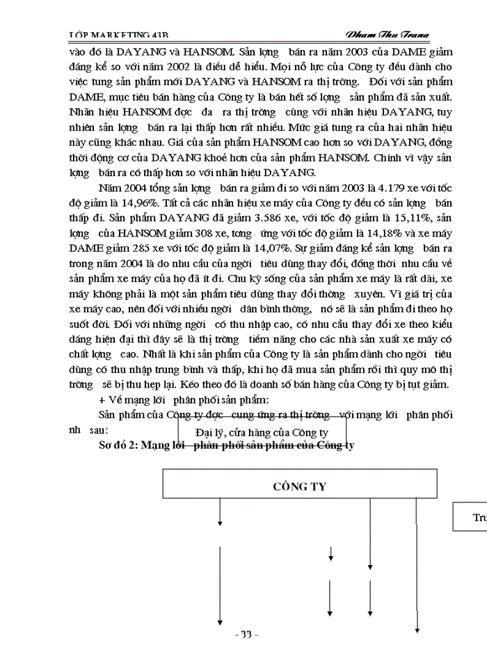 image for page Thực trạng khai thác thị trường xe máy của Công ty TRADIMEXCO Hải Phòng