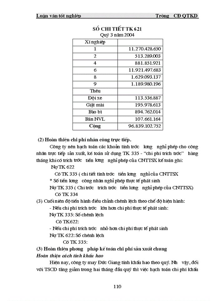 image for page Tình hình thực tế công tác tổ chức Kế toán tập hợp Chi phí sản xuất và tính Giá thành sản phẩm tại Công ty may Đức Giang