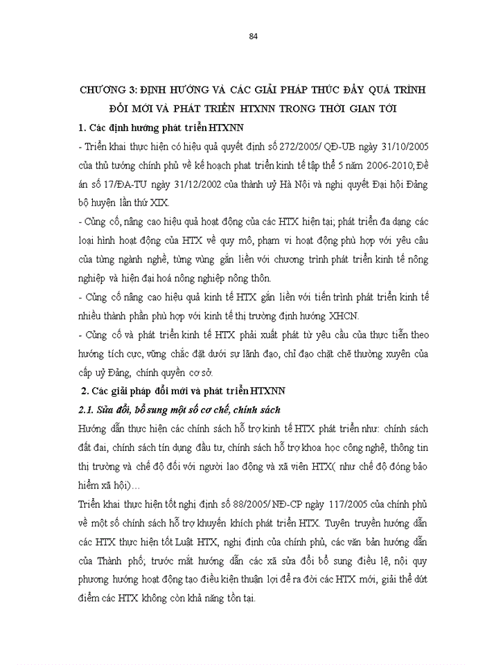 image for page Đổi mới và phát triển HTX Nhà nước ở huyện Gia lâm theo luật HTX năm 2003