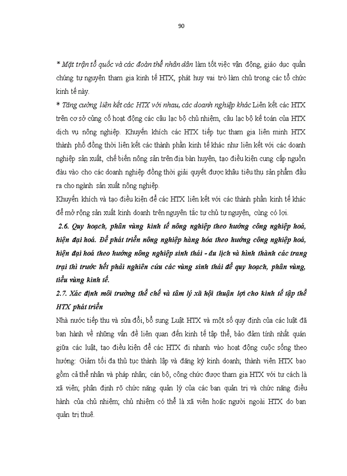 image for page Đổi mới và phát triển HTX Nhà nước ở huyện Gia lâm theo luật HTX năm 2003