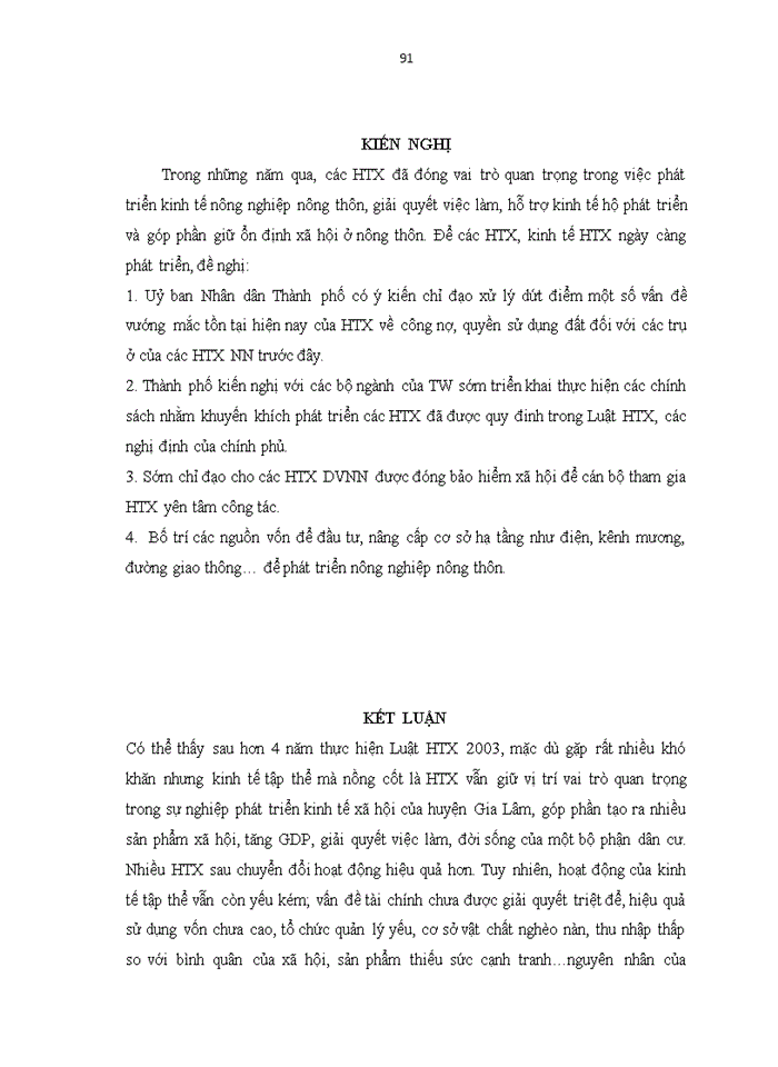 image for page Đổi mới và phát triển HTX Nhà nước ở huyện Gia lâm theo luật HTX năm 2003