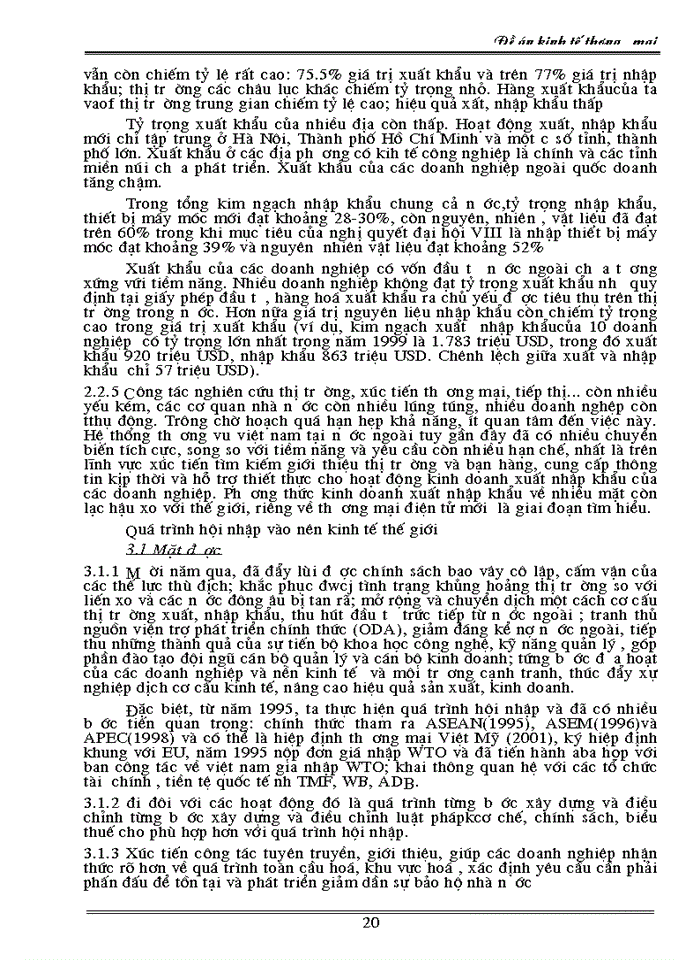 image for page Thương mại - dịch vụ trong những năm đổi mớỉ nước ta thức trạng và Giải pháp