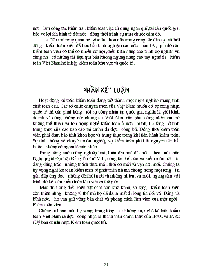 image for page Thực trạng về công tác đào tạo thi tuyển và cấp chứng chỉ Kiểm toán viên ở Việt Nam