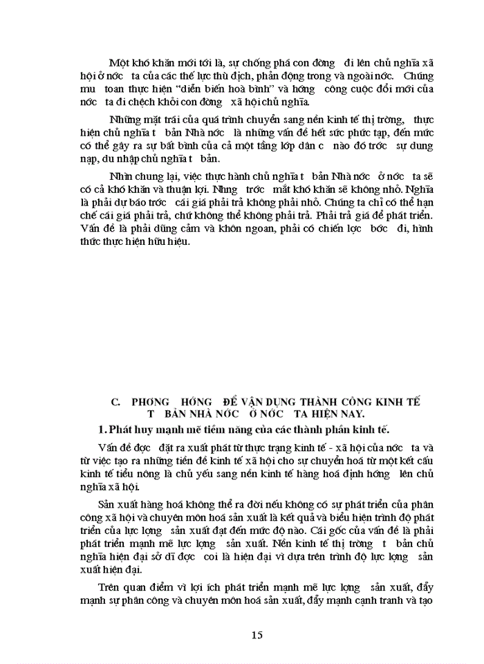 image for page Lý luận của lê nin về chủ nghĩa tư bản nhà nước trong thời kỳ quá độ lên Chủ nghĩa Xã hội và sự vận dụng lý luận đó ở Việt Nam hiện nay