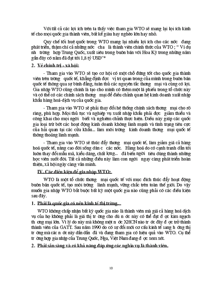 image for page Một số điều kiện và Giải pháp chủ yếu để thúc đẩy quá trình tham gia có hiệu quả tổ chức Thương mại thế giới WTO của Việt Nam