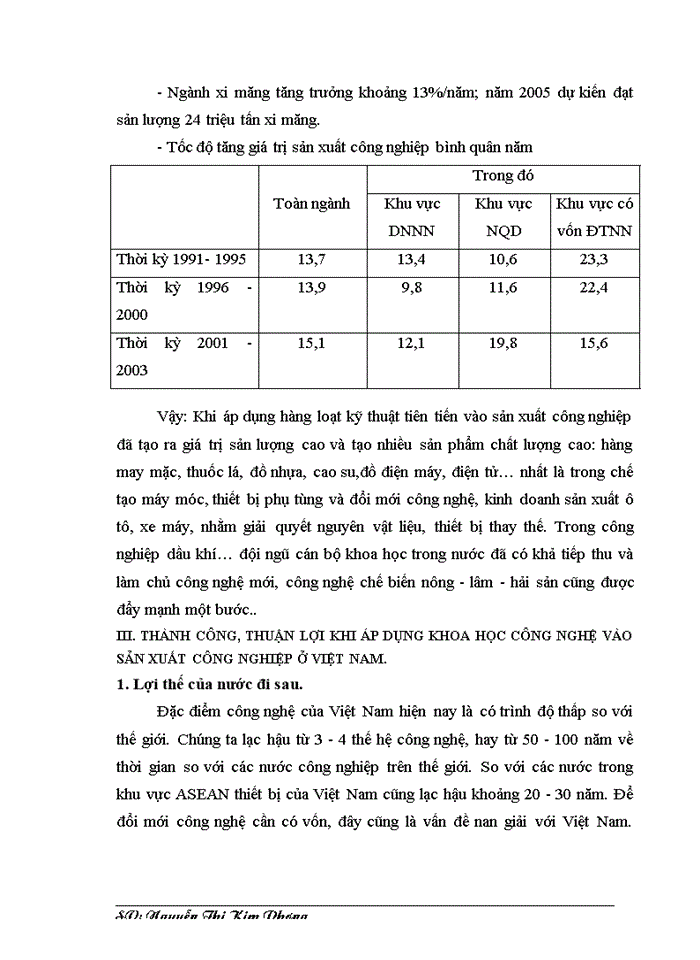 image for page Vai trò của khoa học công nghệ đối với sự phát triển Công nghiệp Việt Nam