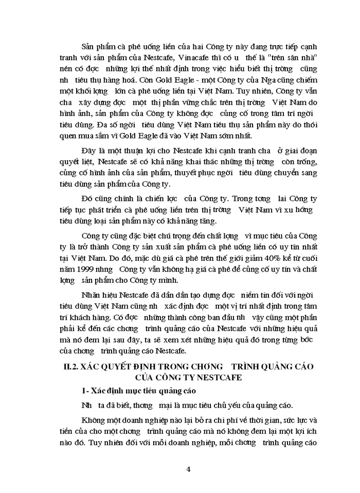 image for page Phân tích chương trình quảng cáo của Công ty Nestcafe