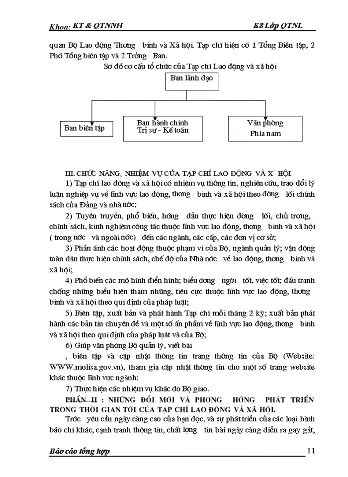 image for page Những đổi mới và phương hướng phát triển trong thời gian tới của tạp chí Lao động và Xã hội
