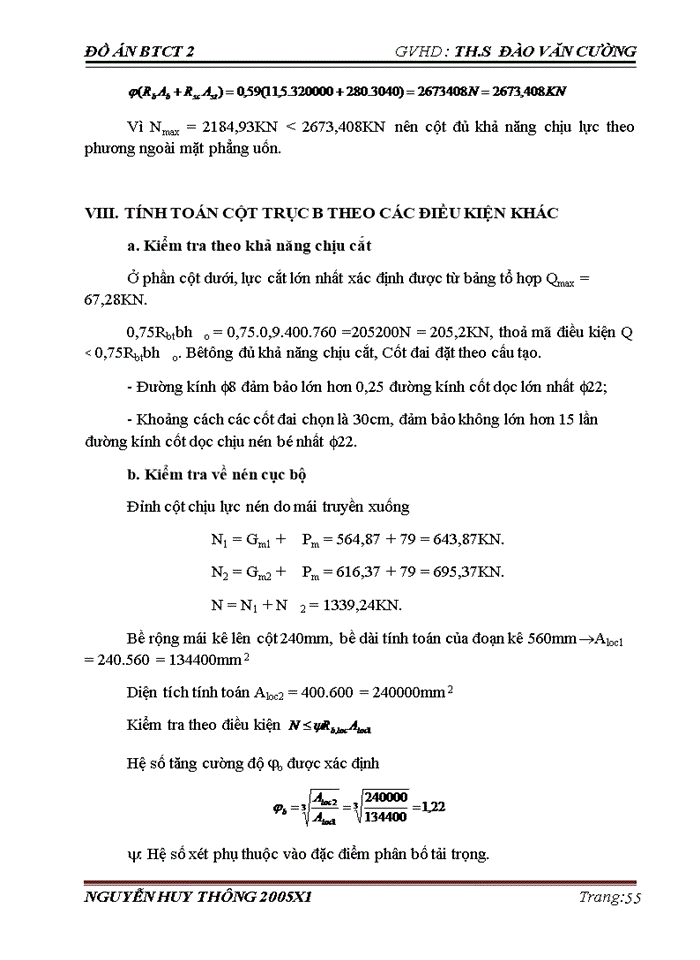 image for page Thiết kế khung ngang nhà Công nghiệp 1 tầng lắp ghép