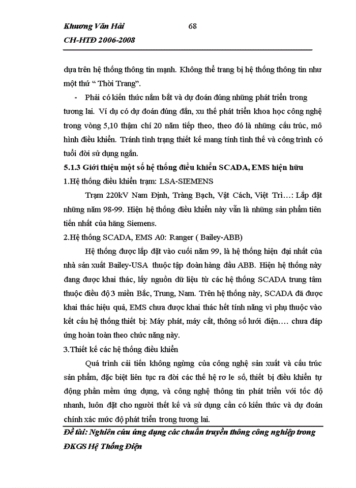 image for page Nghiên cứu nhu cầu truyền thông trong hệ thống Điện